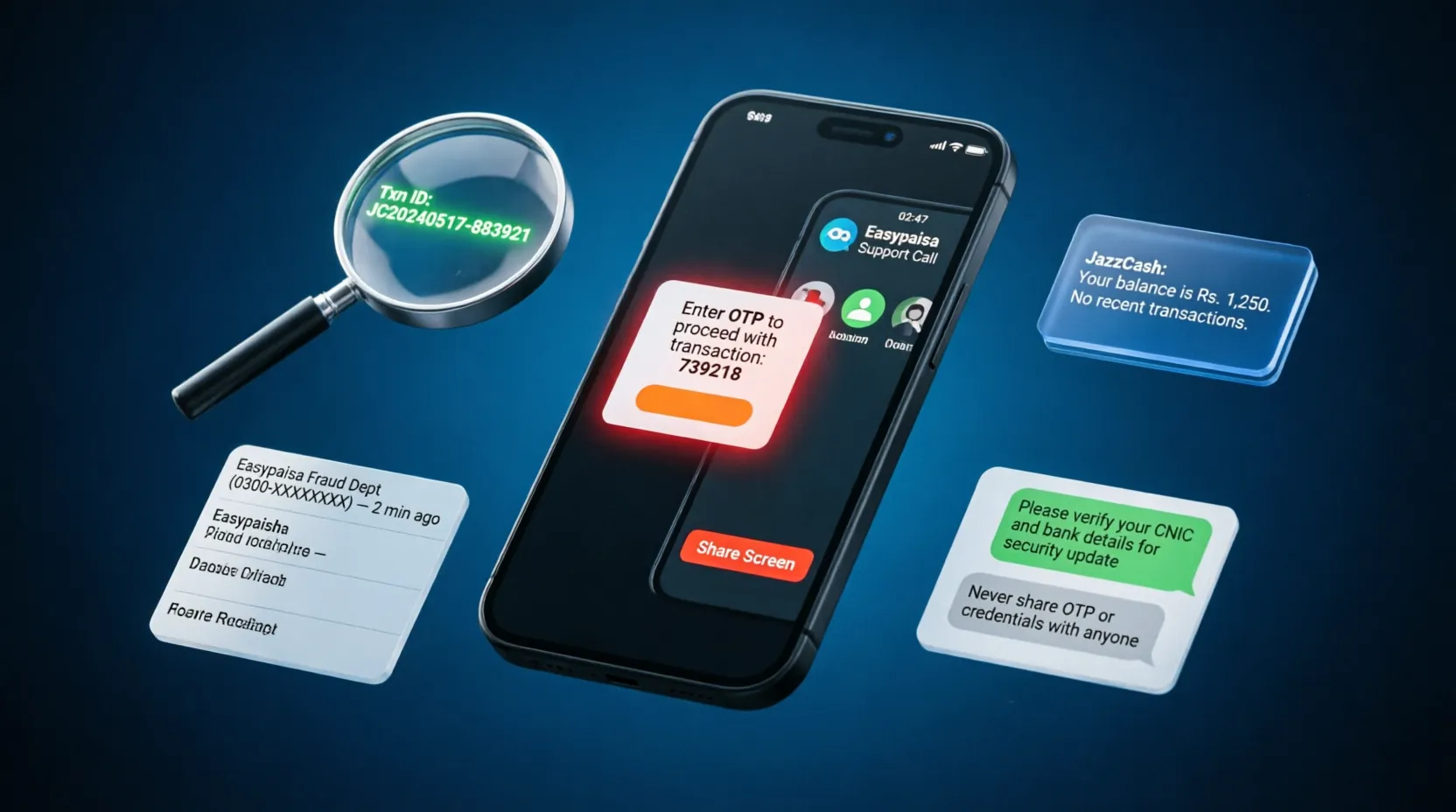 Mobile-wallet fraud evidence, transaction IDs and complaint records